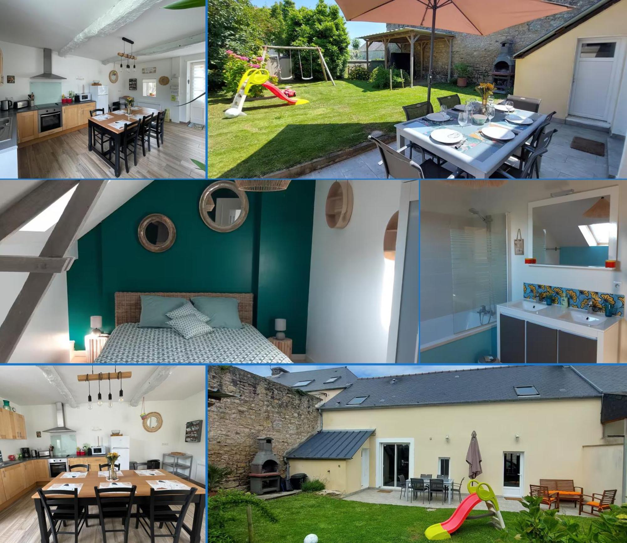 Le So Wild, Maison Avec Jardin Clos, Terrasse Amenagee, 5 Mn A Pied Commerce, Terrain De Tennis, A 800 M De La Plage D'Omaha Beach Jeux Arcade, Jouets, Materiel Jeunes Enfants Enfants, Table Ping-Pong Vierville-sur-Mer Exteriér fotografie