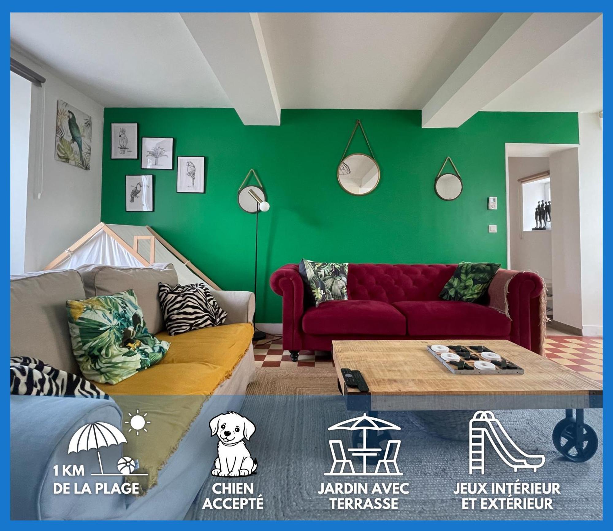 Le So Wild, Maison Avec Jardin Clos, Terrasse Amenagee, 5 Mn A Pied Commerce, Terrain De Tennis, A 800 M De La Plage D'Omaha Beach Jeux Arcade, Jouets, Materiel Jeunes Enfants Enfants, Table Ping-Pong Vierville-sur-Mer Exteriér fotografie
